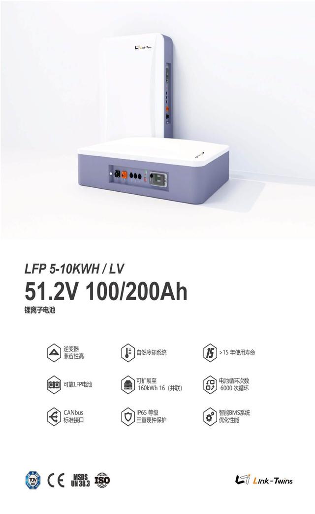 家庭別墅光伏+儲能電池系統 實現綠電自給自足